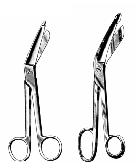 thumbnail image 2 of 5x Small Universal Lister Scissors – 9cm Plaster Shears, Straight Blade, Not Medical 2 of 4